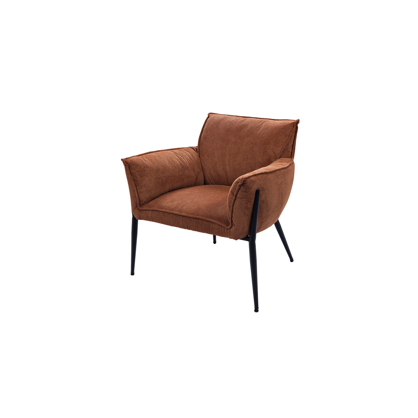 Fauteuil contemporain ROSIE, 2 coloris Amadeus
