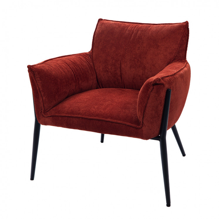 Fauteuil contemporain ROSIE, 2 coloris Amadeus