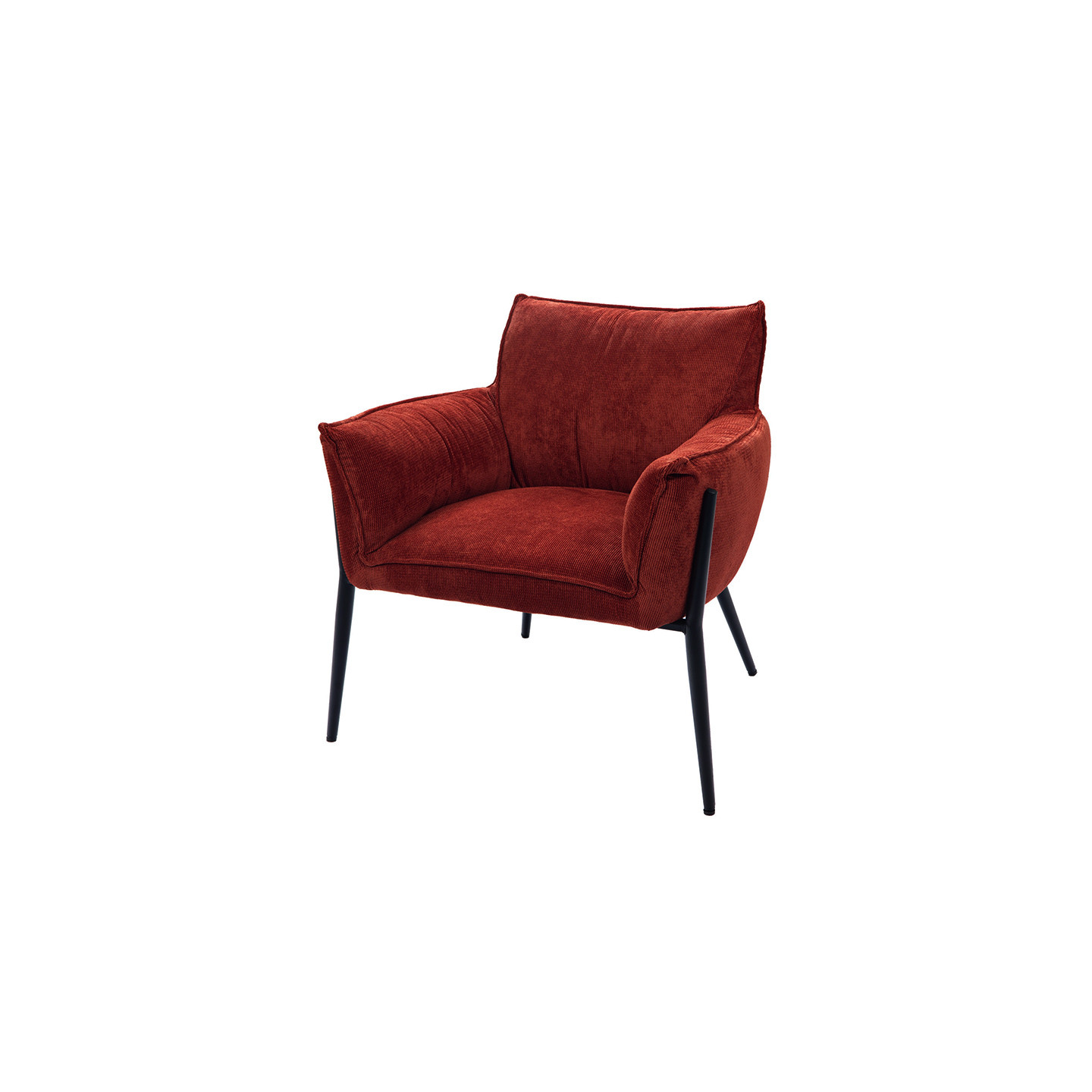 Fauteuil contemporain ROSIE, 2 coloris Amadeus