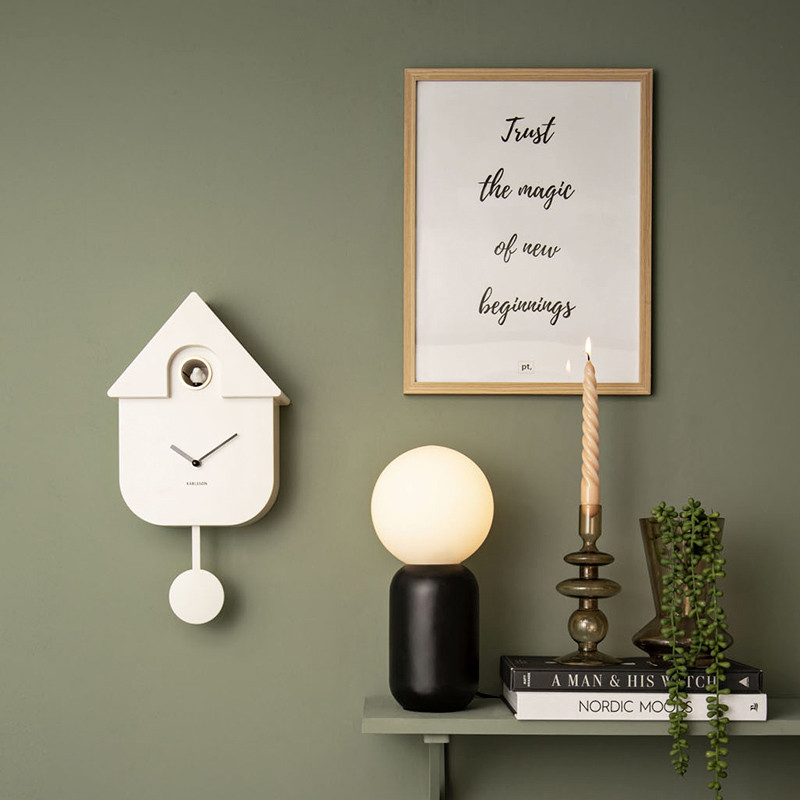 Horloge avec coucou qui sort CUCKOO, 4 coloris Karlson