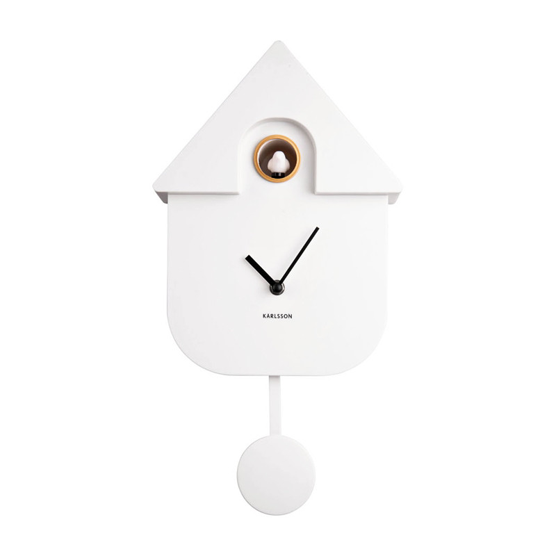 Horloge avec coucou qui sort CUCKOO, 4 coloris Karlson