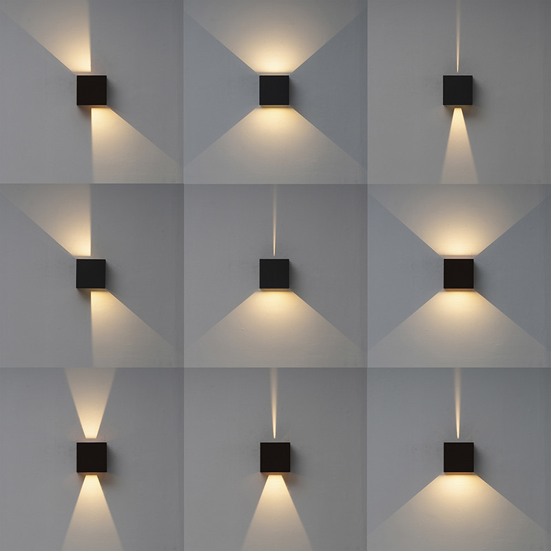Applique murale double faisceau DAVOS, 4 coloris Mantra iluminacion