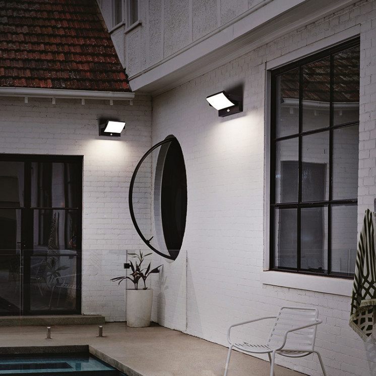 Projecteur extérieur COOPER blanc ou noir, avec ou sans détecteur Mantra Iluminacion
