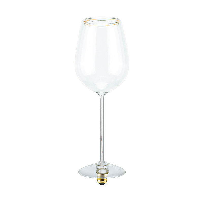 Ampoule décorative E27 VERRE A VIN ROUGE clair ou noir Segula Gmbh