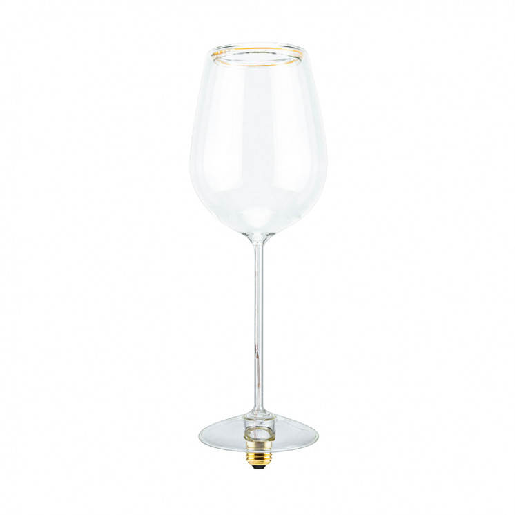 Ampoule décorative E27 VERRE A VIN ROUGE clair ou noir Segula Gmbh