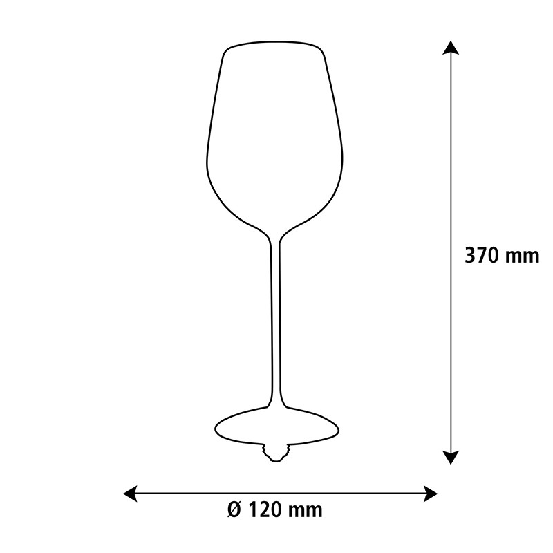 Ampoule décorative E27 VERRE A VIN ROUGE clair ou noir Segula Gmbh