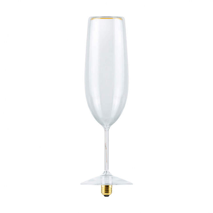 Ampoule décorative E27 COUPE A CHAMPAGNE clair Segula Gmbh