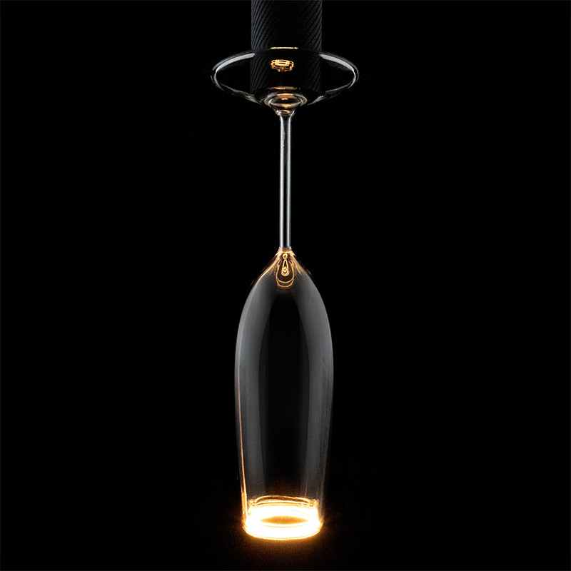 Ampoule décorative E27 COUPE A CHAMPAGNE clair Segula Gmbh