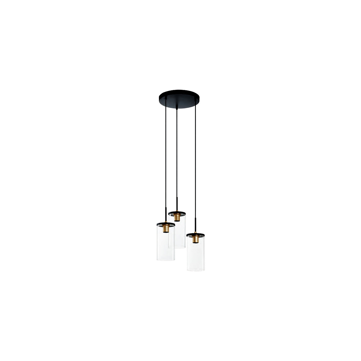 Suspension multiple verre TRIEL, 3 ou 6 ampoules Mdc Essential