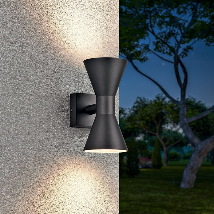 Applique up and down extérieur ARDAS, 3 coloris Trio Lighting
