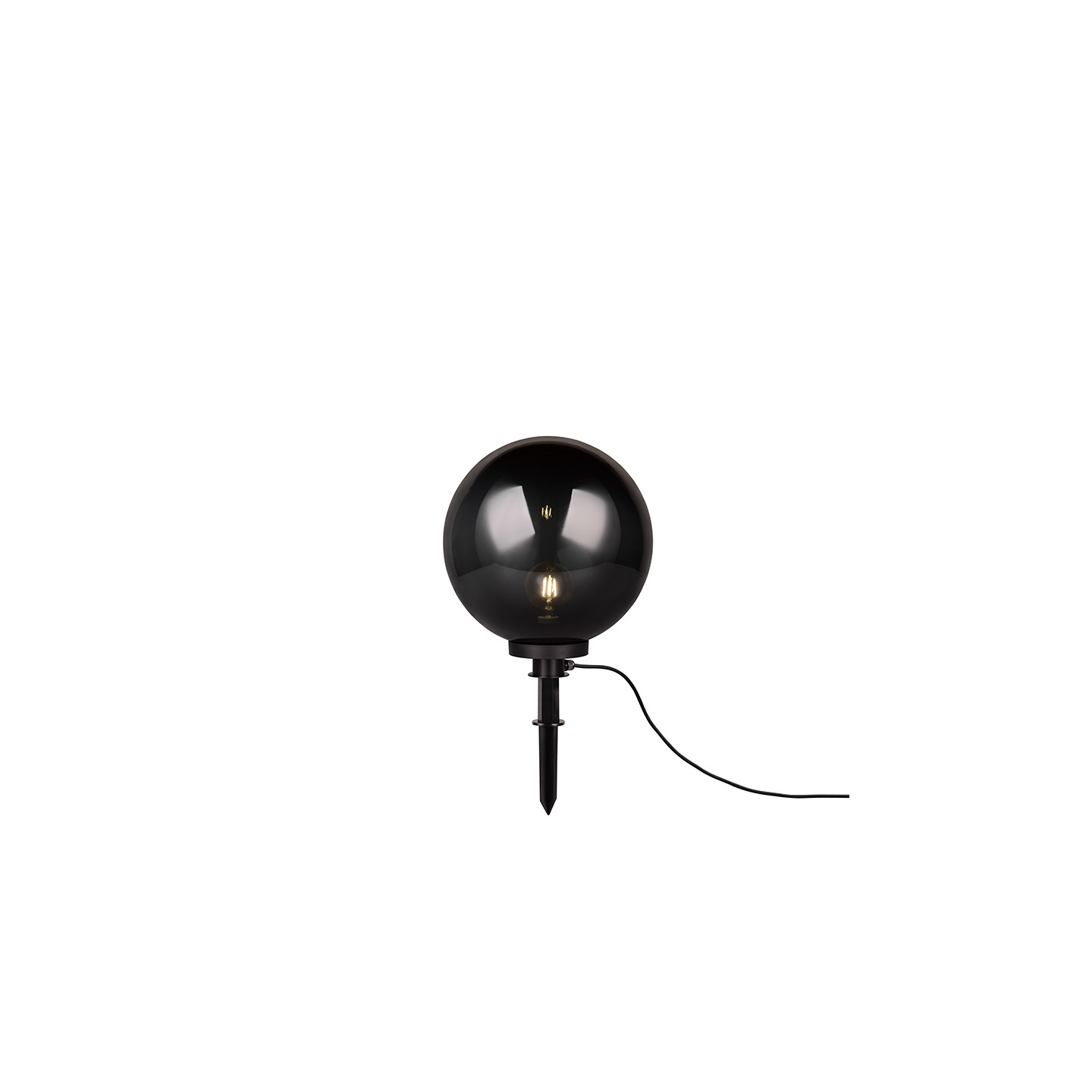 Boule de jardin lumineuse BOLO SMOKE, 3 tailles Trio Lighting
