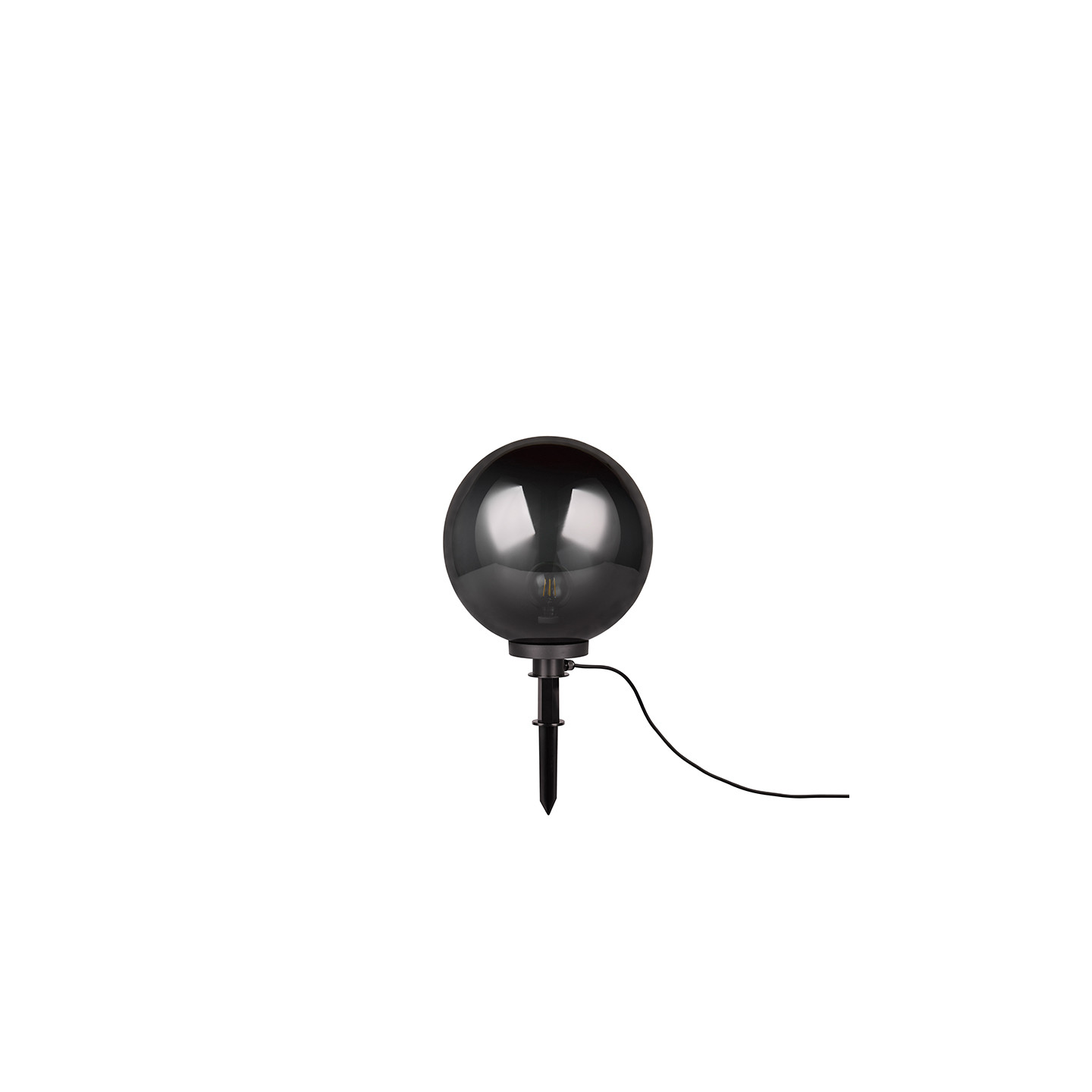 Boule de jardin lumineuse BOLO SMOKE, 3 tailles Trio Lighting