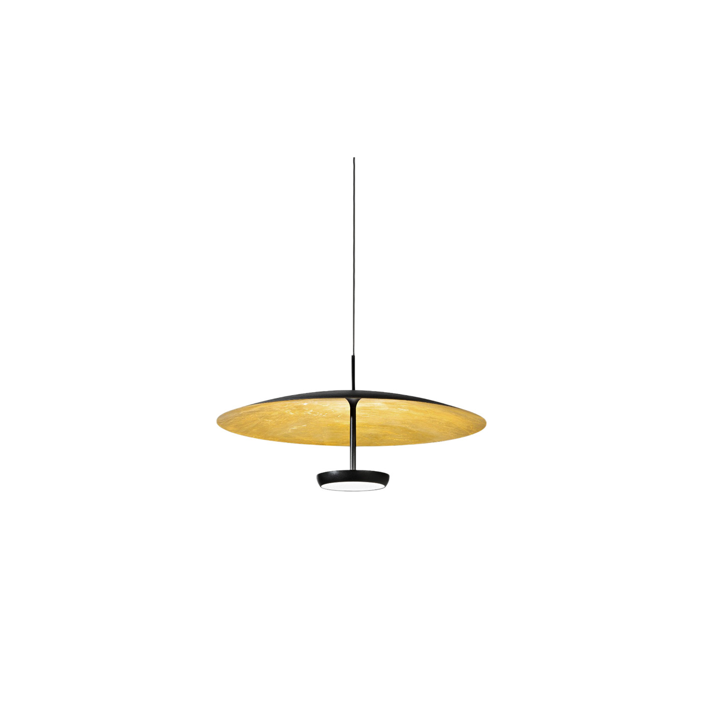 Suspension design italien YUKO, blanc ou noir Fabas Luce