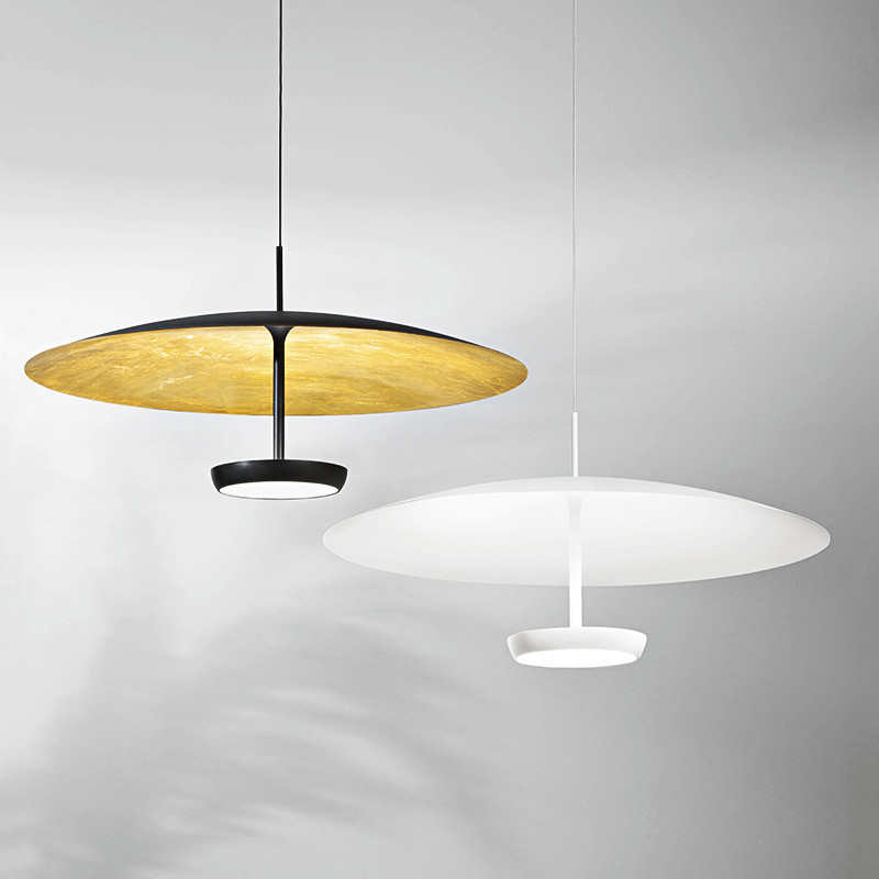Suspension design italien YUKO, blanc ou noir Fabas Luce