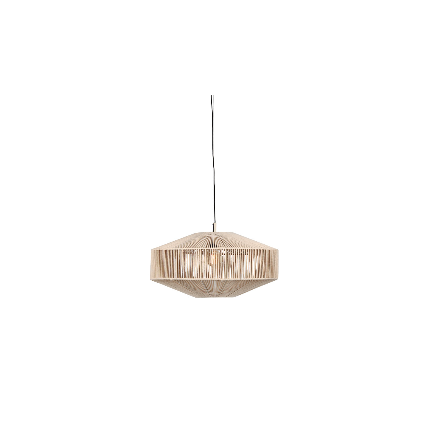 Suspension corde tressée SVEA, Ø46 ou 61 cm Trio Lighting