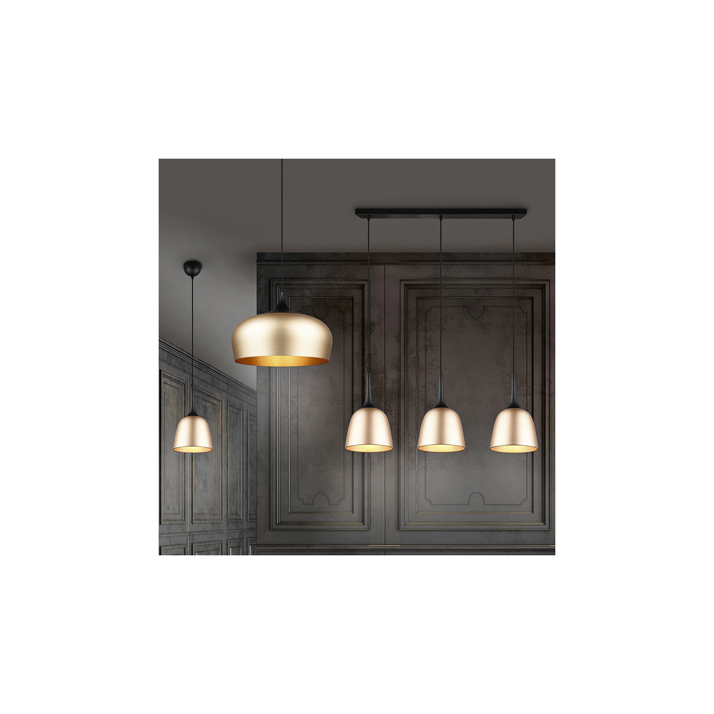 Suspension 3 lampes CHIRON Trio Lighting