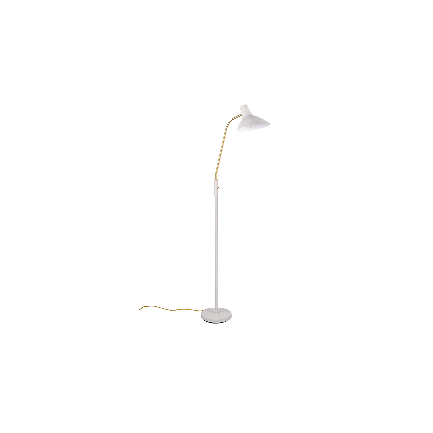 Lampadaire liseuse vintage TRAVELLER, 2 finitions Trio Lighting