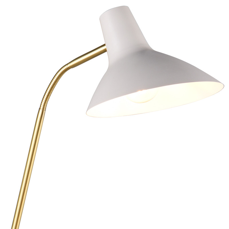 Lampadaire liseuse vintage TRAVELLER, 2 finitions Trio Lighting