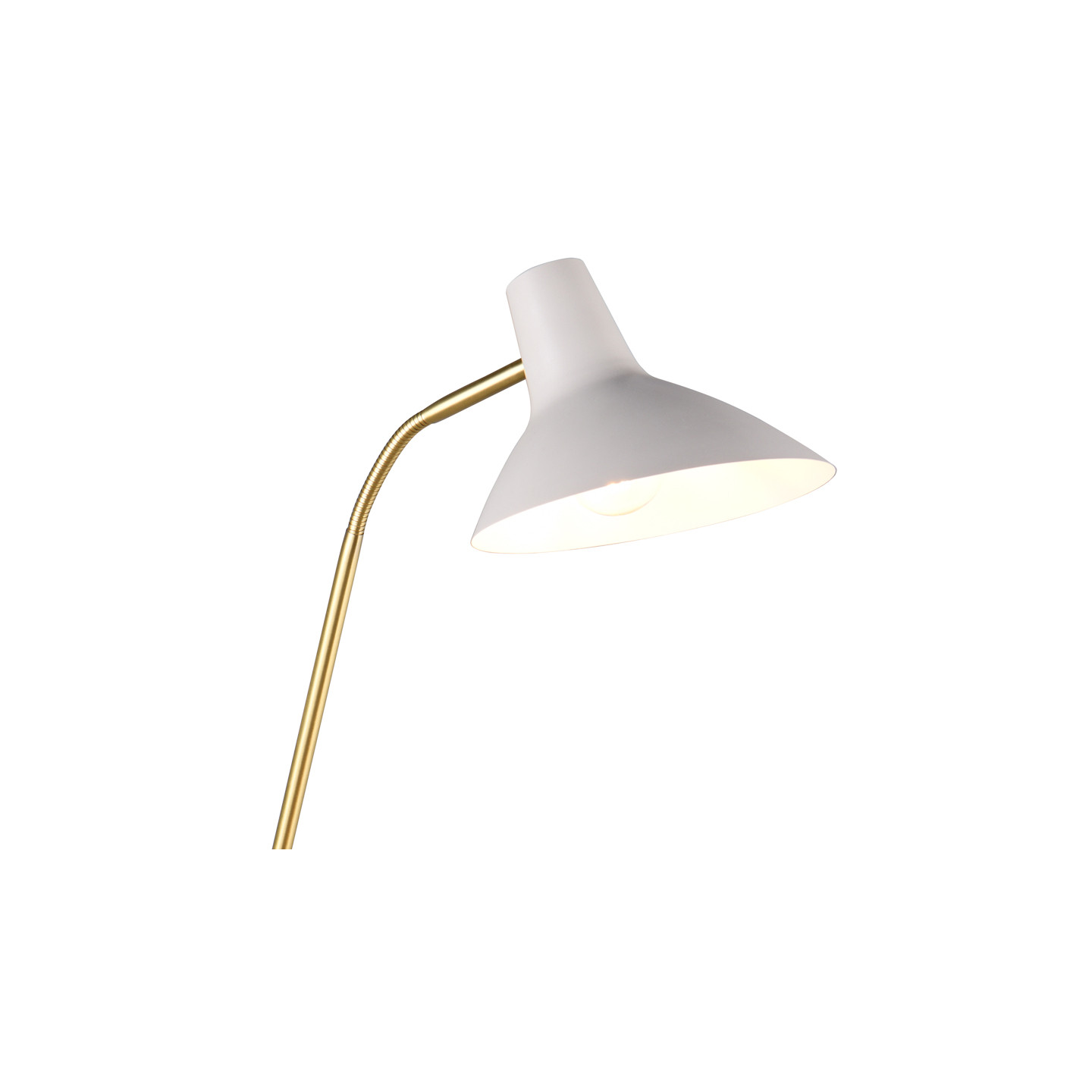 Lampadaire liseuse vintage TRAVELLER, 2 finitions Trio Lighting