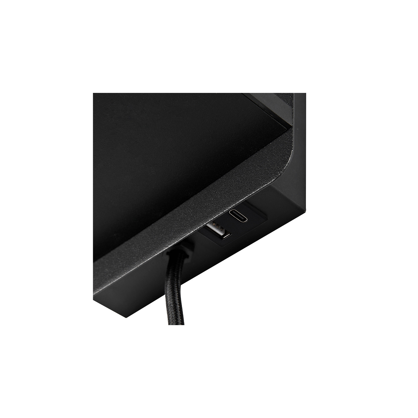 Applique murale abat jour COMFORT, noir ou blanc Trio Lighting