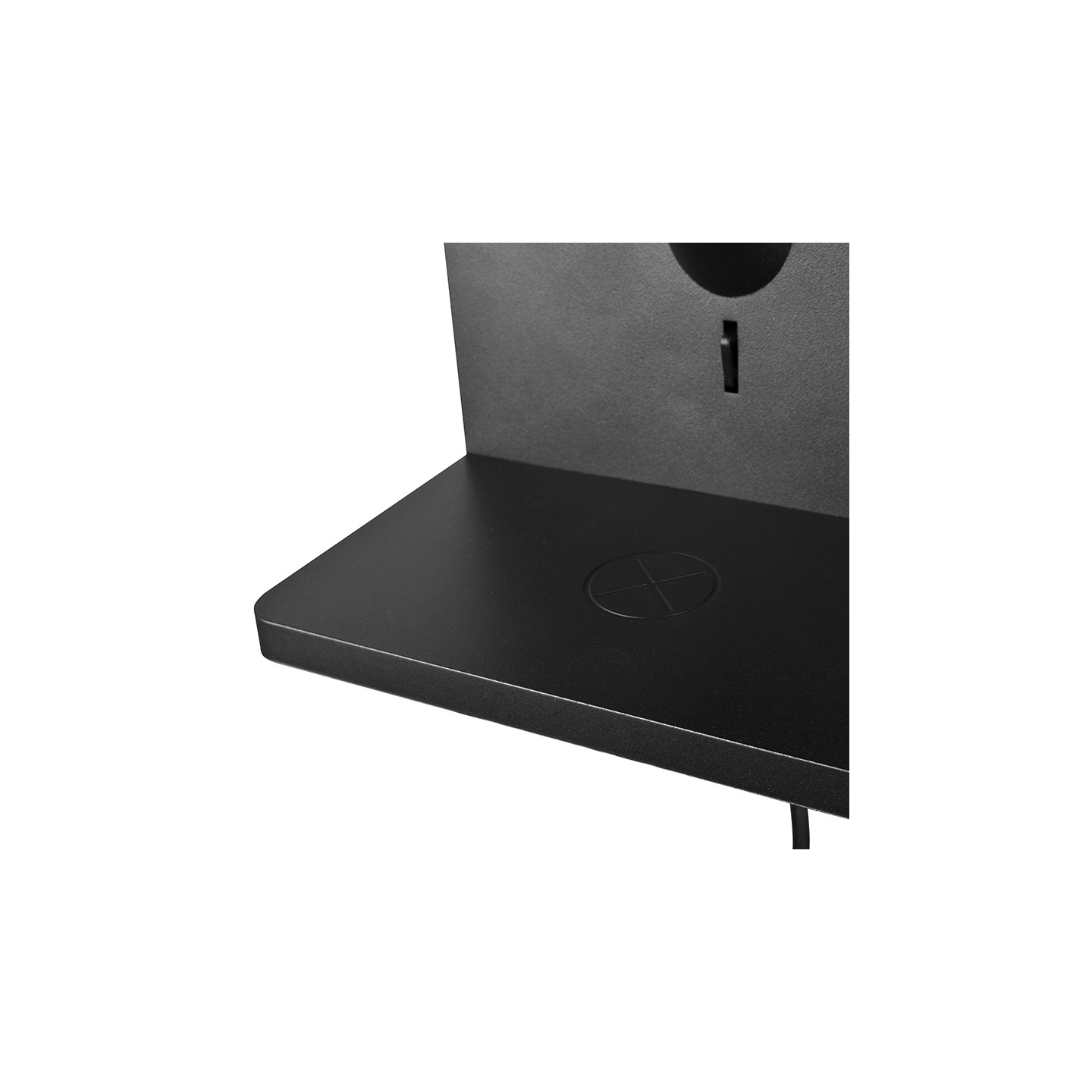 Applique murale abat jour COMFORT, noir ou blanc Trio Lighting