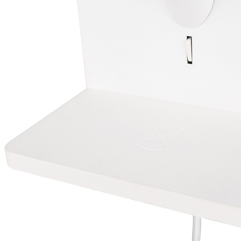 Applique murale abat jour COMFORT, noir ou blanc Trio Lighting