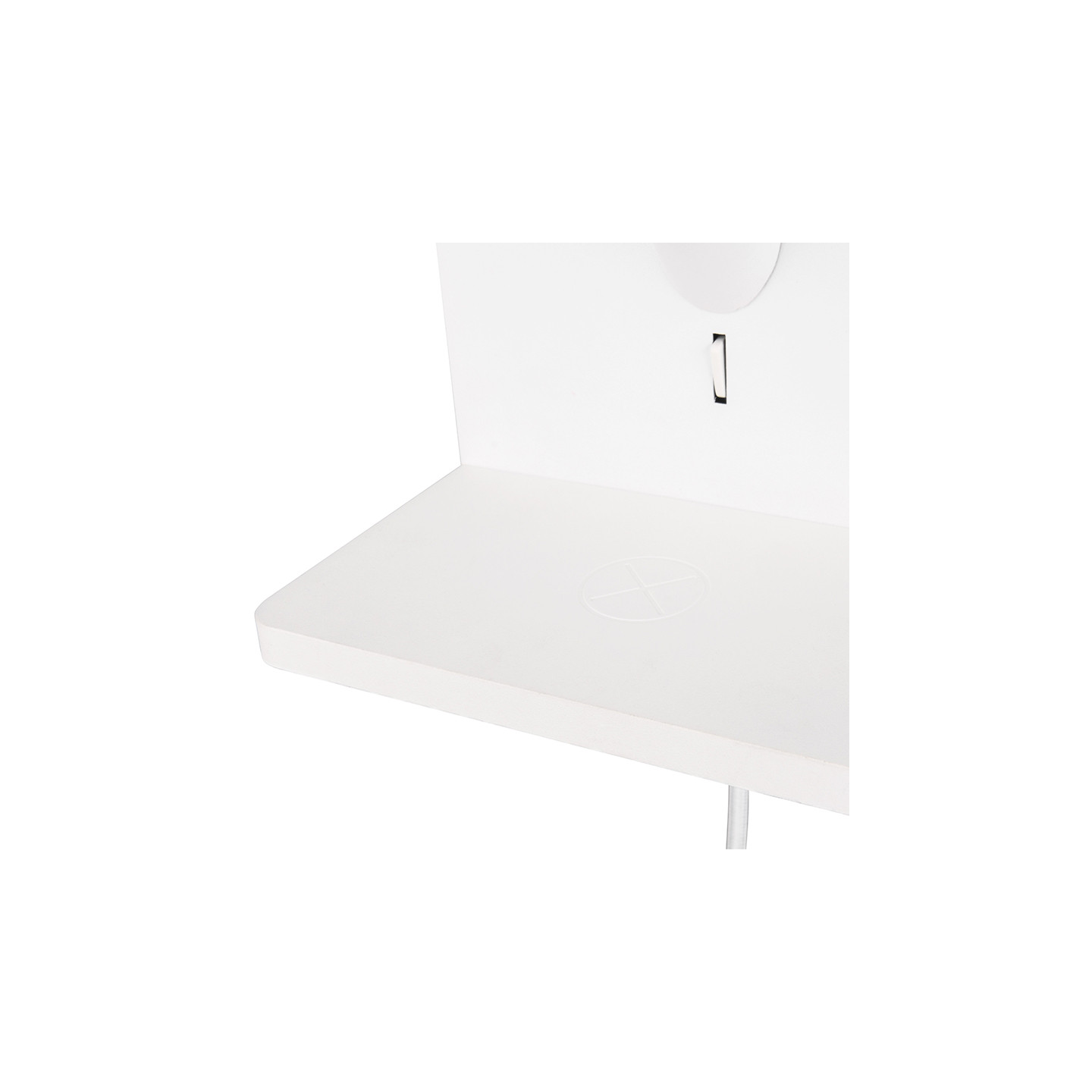 Applique murale abat jour COMFORT, noir ou blanc Trio Lighting