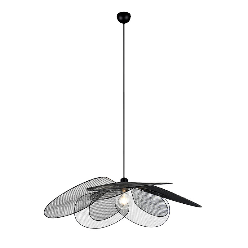 Suspension métal noir FLEURE Trio Lighting