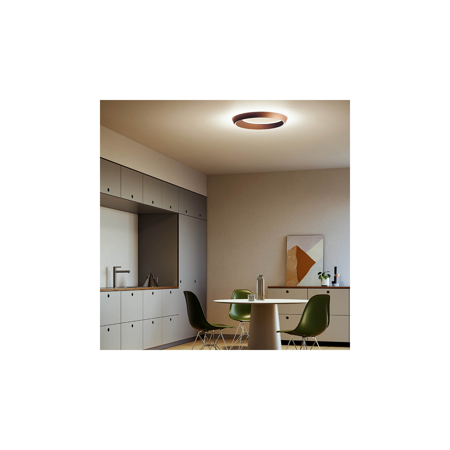 Plafonnier led design TIDAL, 3 tailles, 3 coloris Lodes