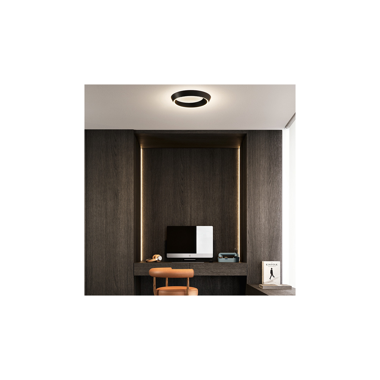 Plafonnier led design TIDAL, 3 tailles, 3 coloris Lodes