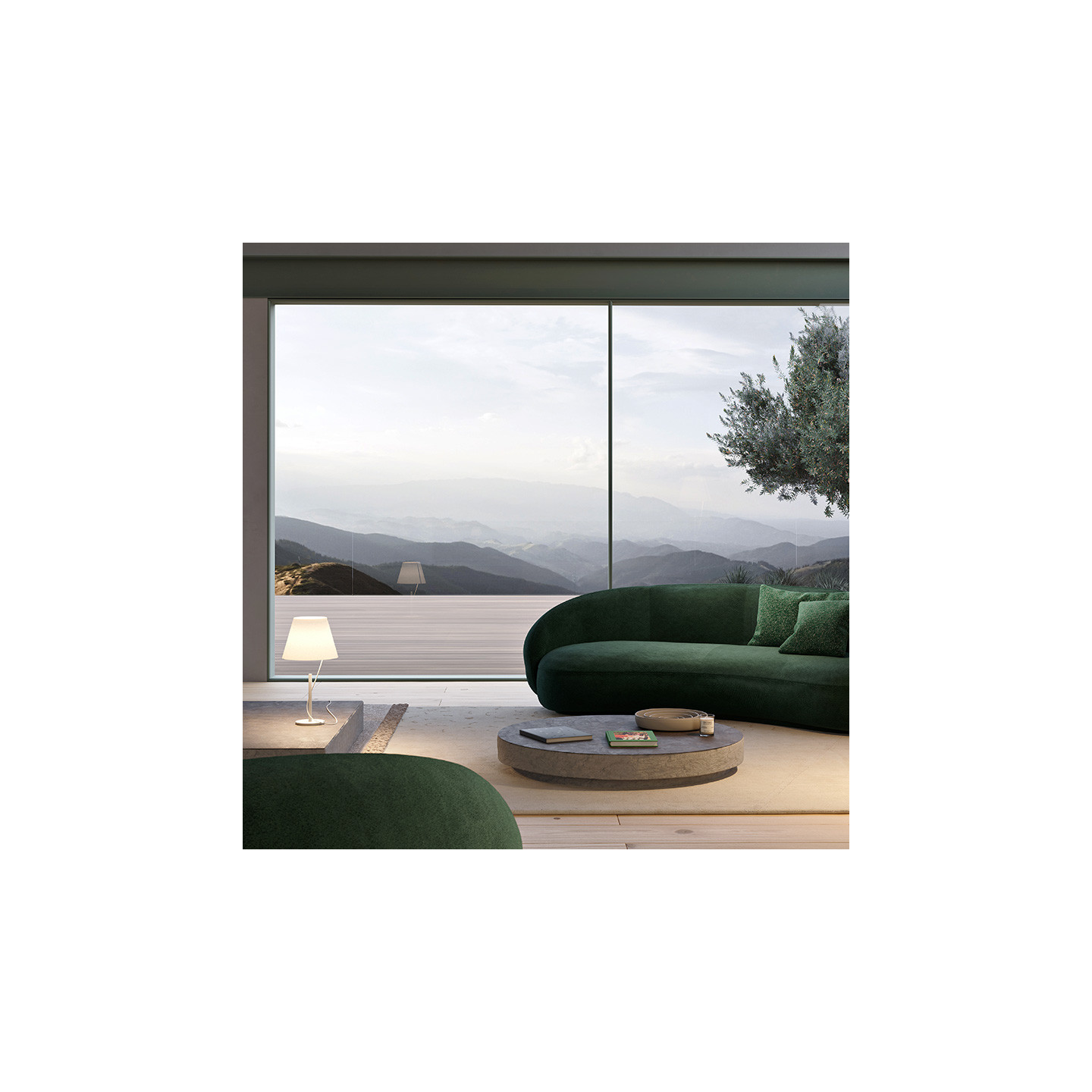Lampe de table design Italien HOVER Lodes