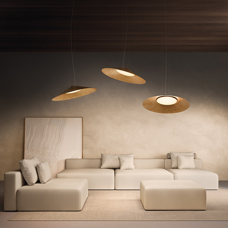 Luminaire design suspension KATE, 2 coloris ou coloris personnalisable Kdln