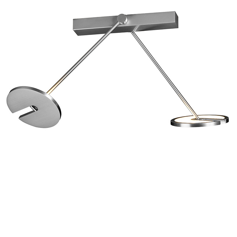 Plafonnier design led JANUS K, 4 finitions Holtkotter