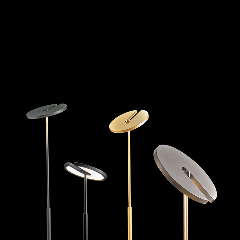 Liseuse sur pied SUPERNOVA S, 6 finitions Holtkotter