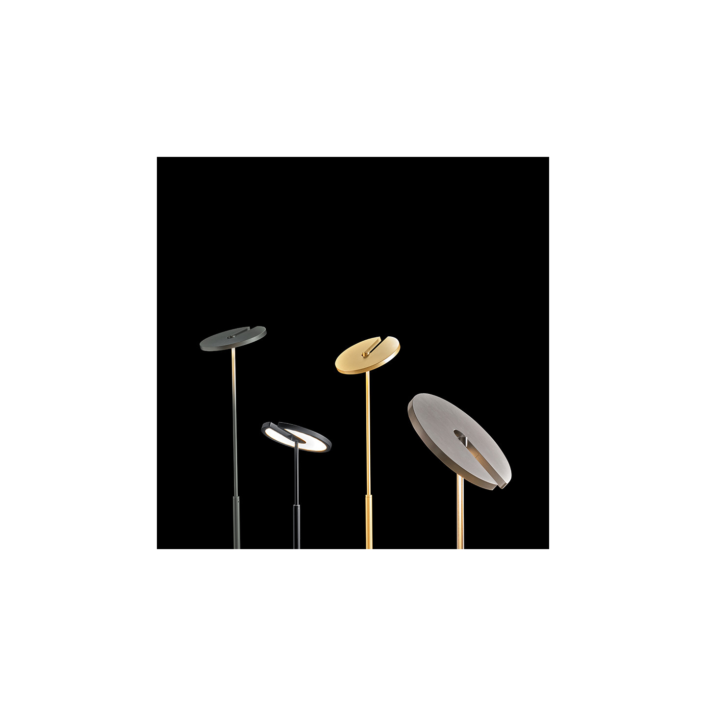 Liseuse sur pied SUPERNOVA S, 6 finitions Holtkotter