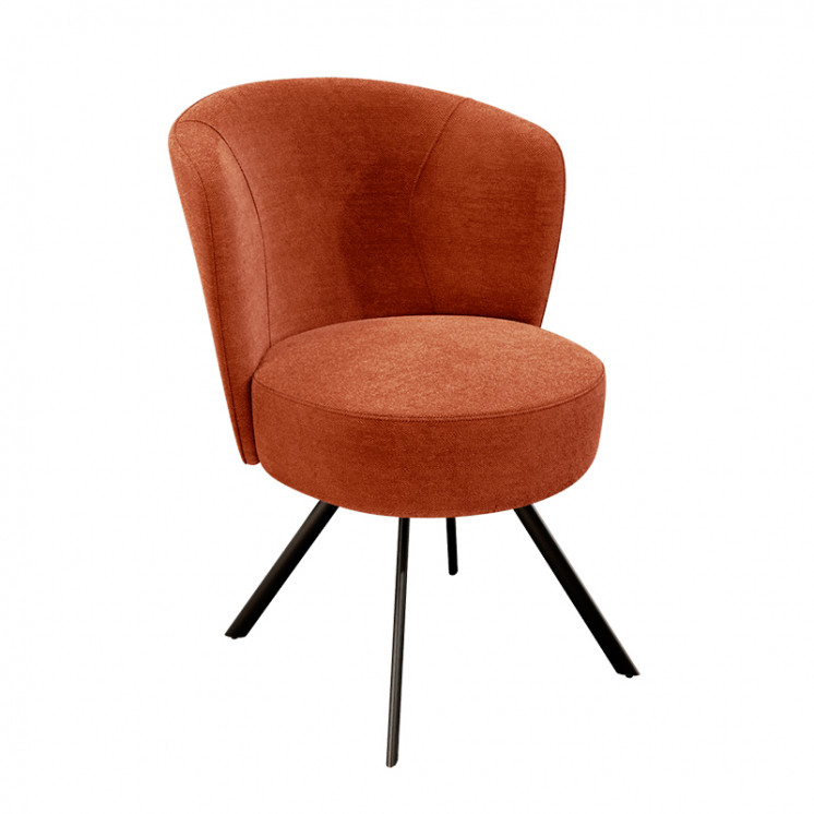 Fauteuil rotatif PRAGUE, 8 coloris Akante