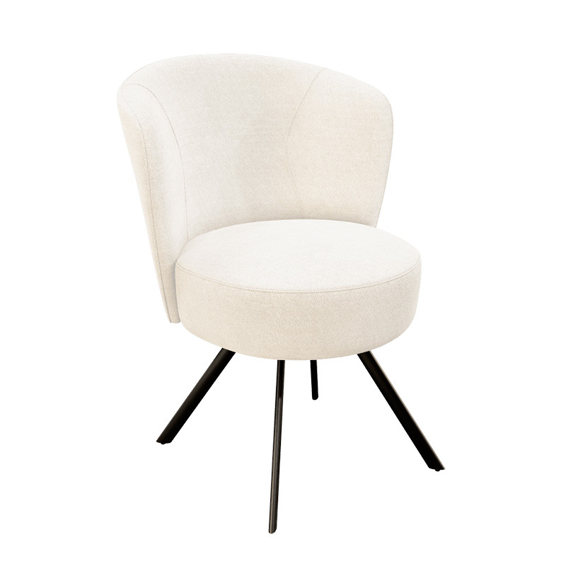 Fauteuil rotatif PRAGUE, 8 coloris Akante