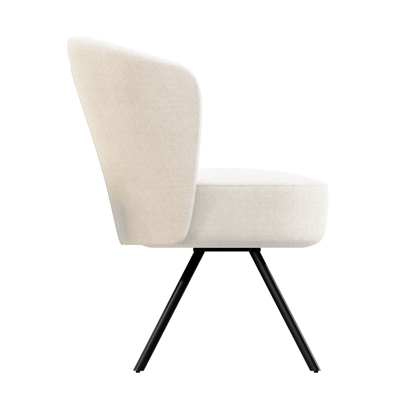 Fauteuil rotatif PRAGUE, 8 coloris Akante