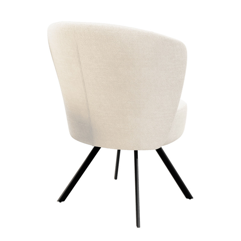 Fauteuil rotatif PRAGUE, 8 coloris Akante