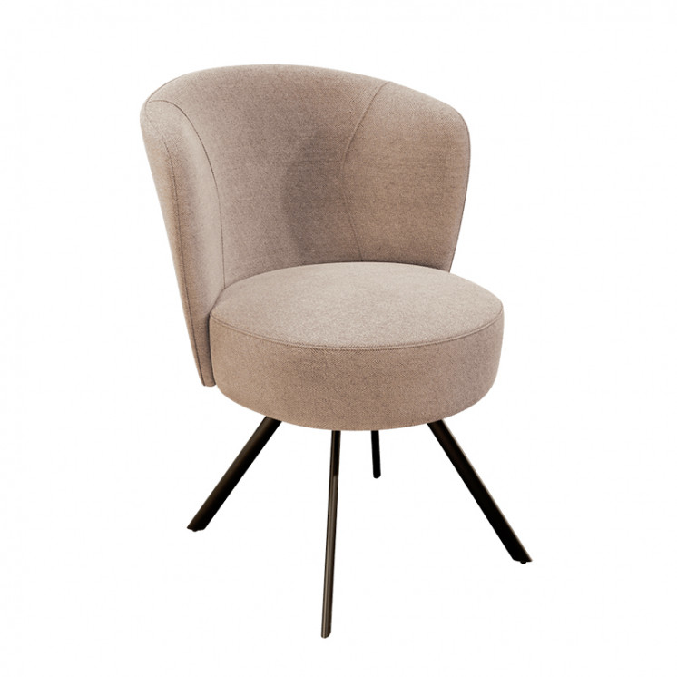 Fauteuil rotatif PRAGUE, 8 coloris Akante