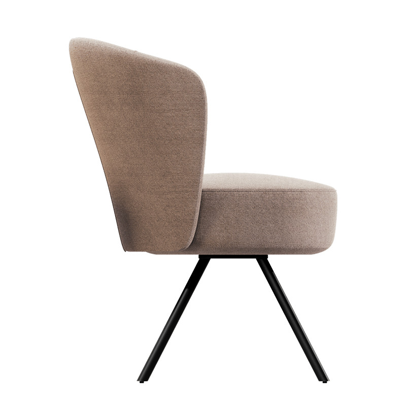 Fauteuil rotatif PRAGUE, 8 coloris Akante