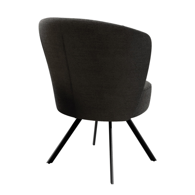Fauteuil rotatif PRAGUE, 8 coloris Akante