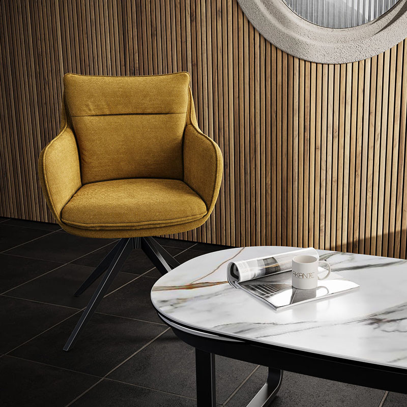 Chaise de table pivotante BELFAST, 8 coloris Akante