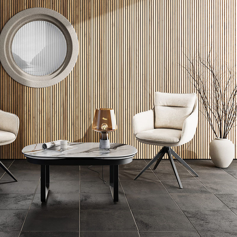 Chaise de table pivotante BELFAST, 8 coloris Akante