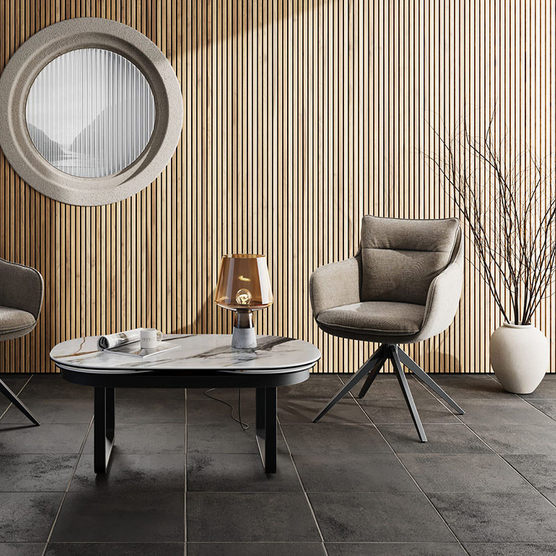 Chaise de table pivotante BELFAST, 8 coloris Akante