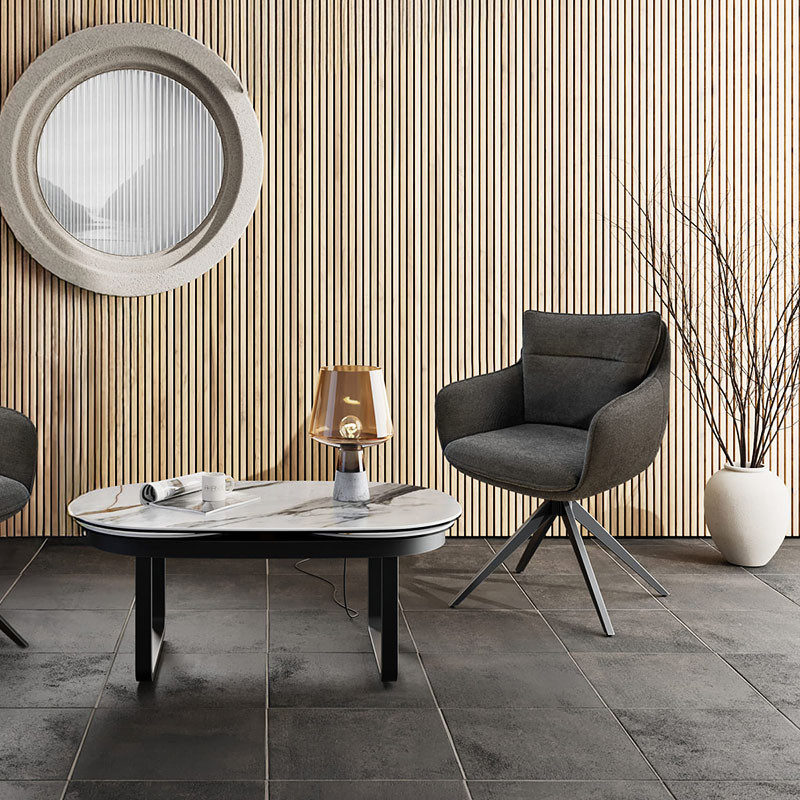 Chaise de table pivotante BELFAST, 8 coloris Akante