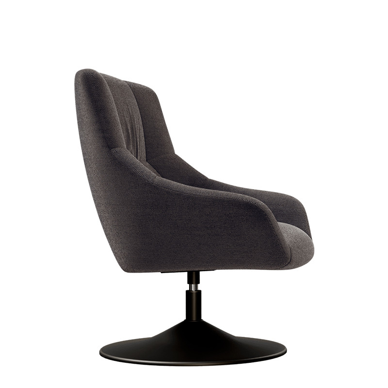 Fauteuil pied pivotant BILBAO, 8 coloris Akante
