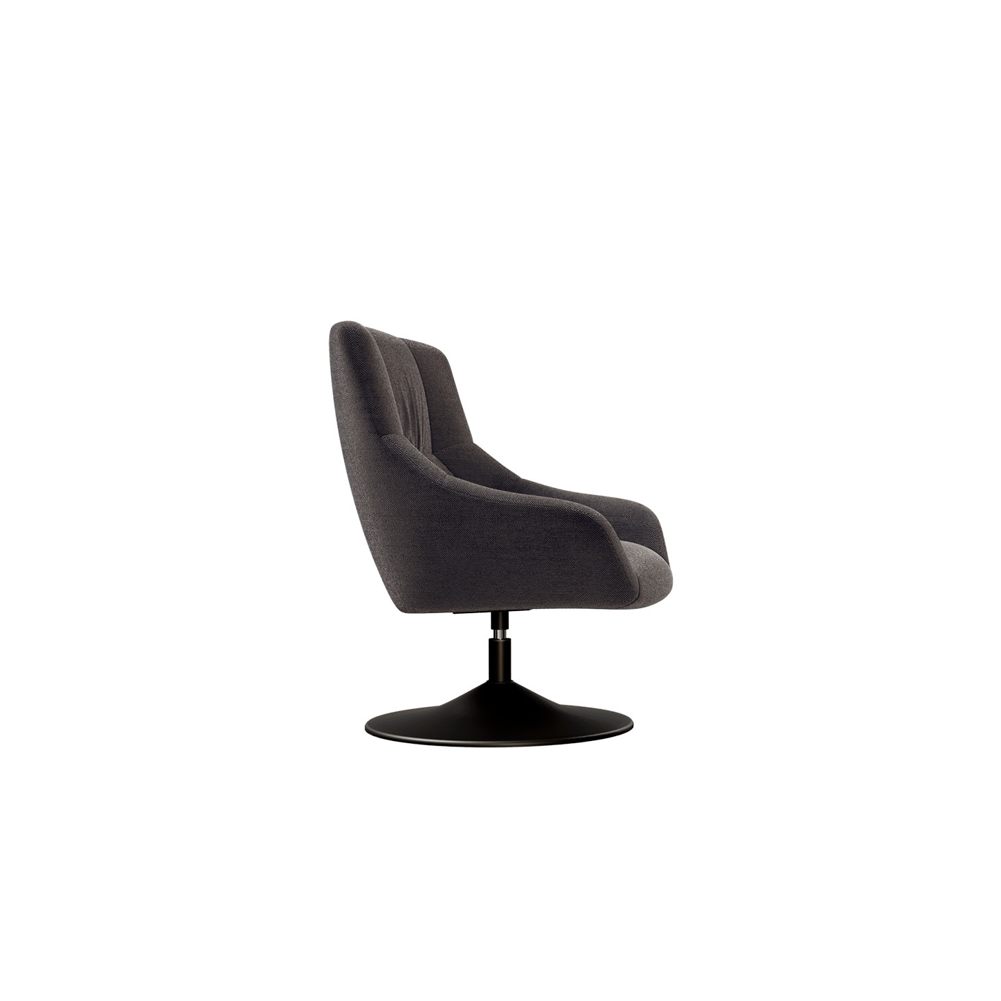 Fauteuil pied pivotant BILBAO, 8 coloris Akante