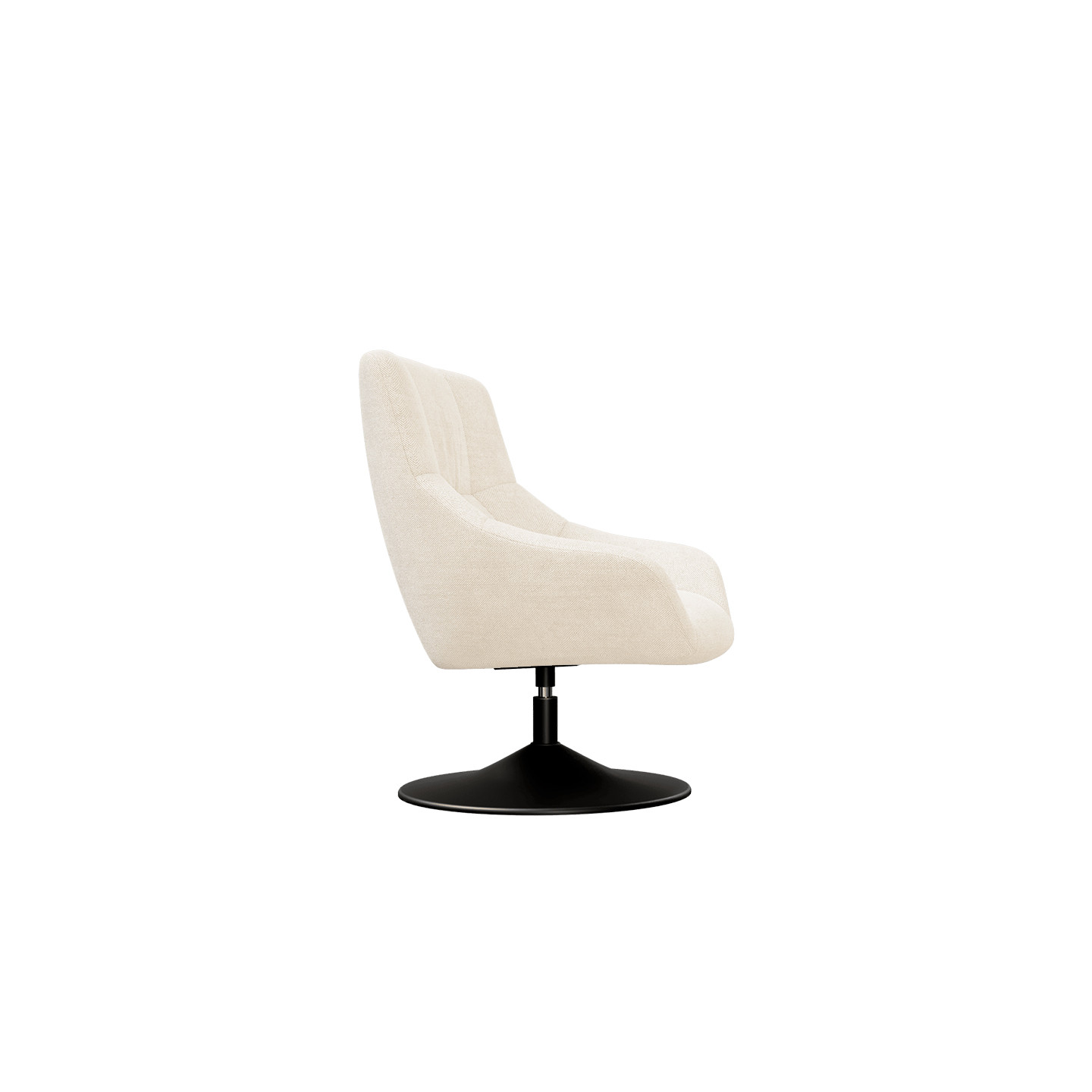 Fauteuil pied pivotant BILBAO, 8 coloris Akante