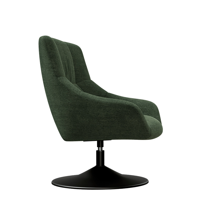 Fauteuil pied pivotant BILBAO, 8 coloris Akante